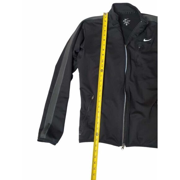 Mens Nike Full Zip Dry Fit Thermal Running Track Jacket Size M. 380813 080 - Picture 6 of 6
